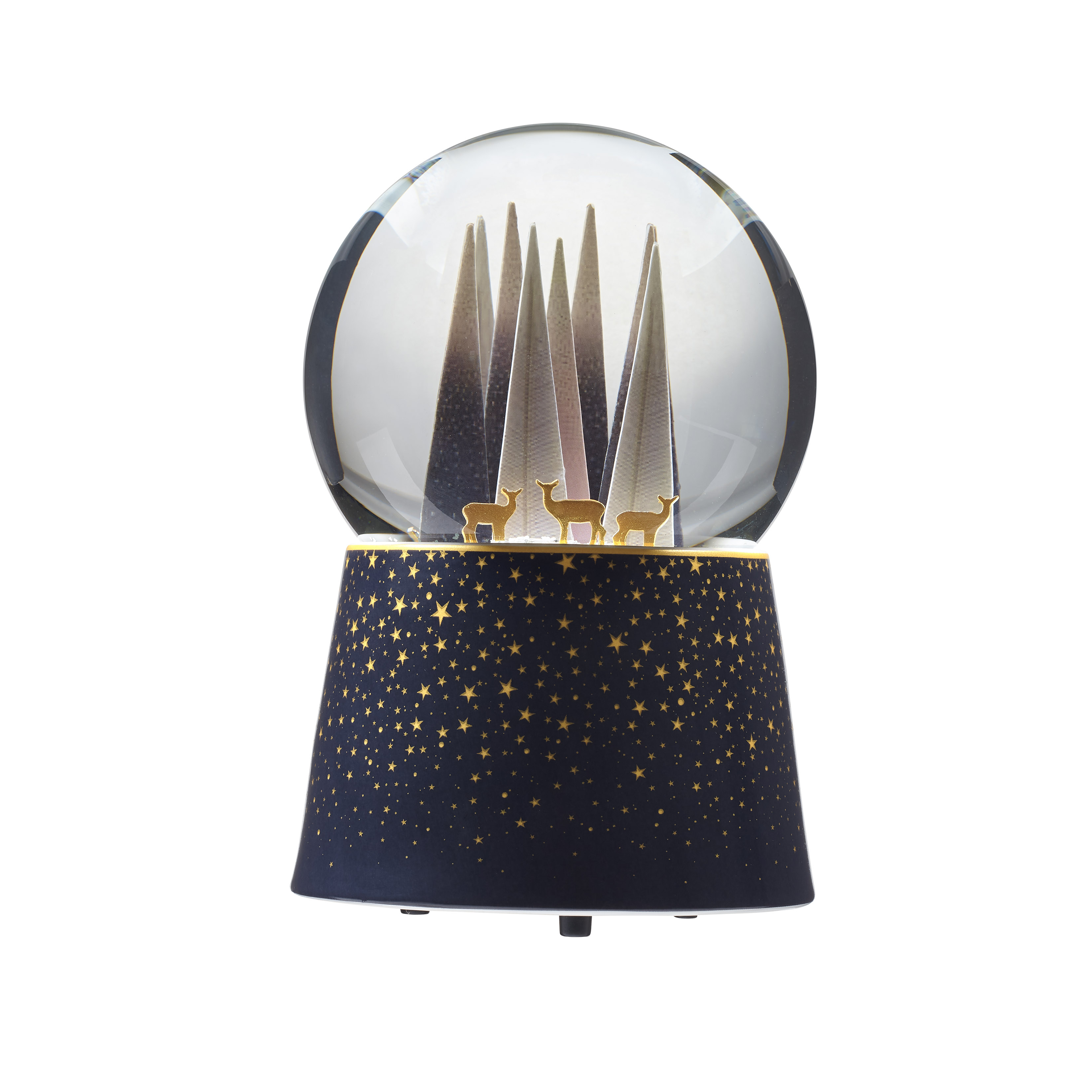 Sara Miller London for Portmeirion Frosted Pines Snowglobe (Oh Christmas Tree) image number null